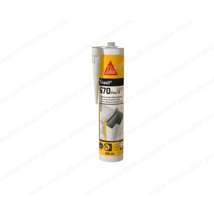 Sikasil 670 Fire – Grey & White (CTN 12)