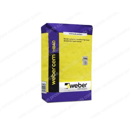 Webercem HB40 – 20KG *DISCONTINUED*