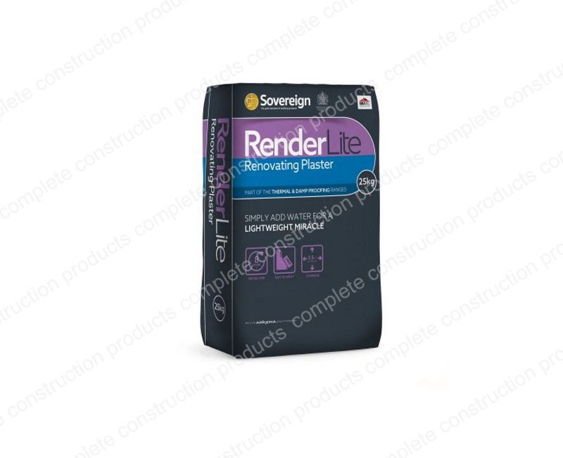Sovereign Renderlite Renovating Plaster - 25KG (30806772)